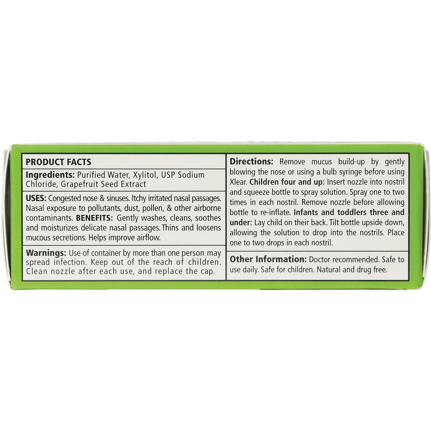 Kid's Natural Saline Nasal Spray with Xylitol - Image 2