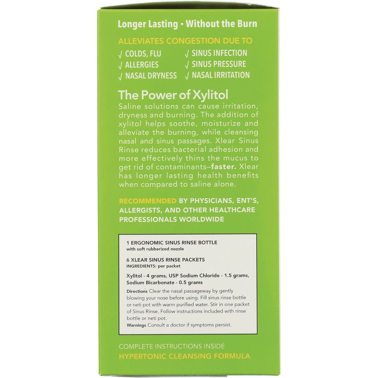 Natural Sinus Rinse with Xylitol - Image 2
