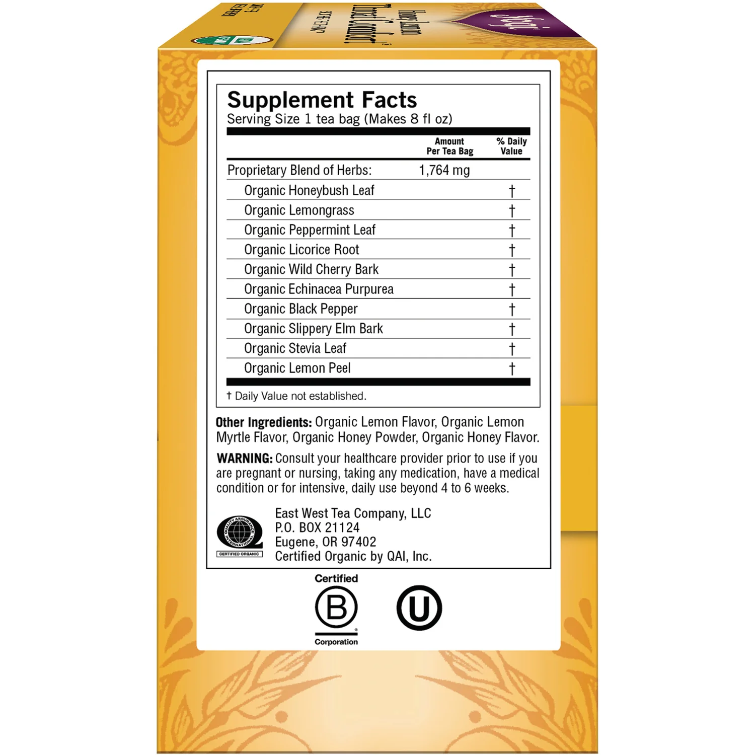 Honey Lemon Throat Comfort - Image 2