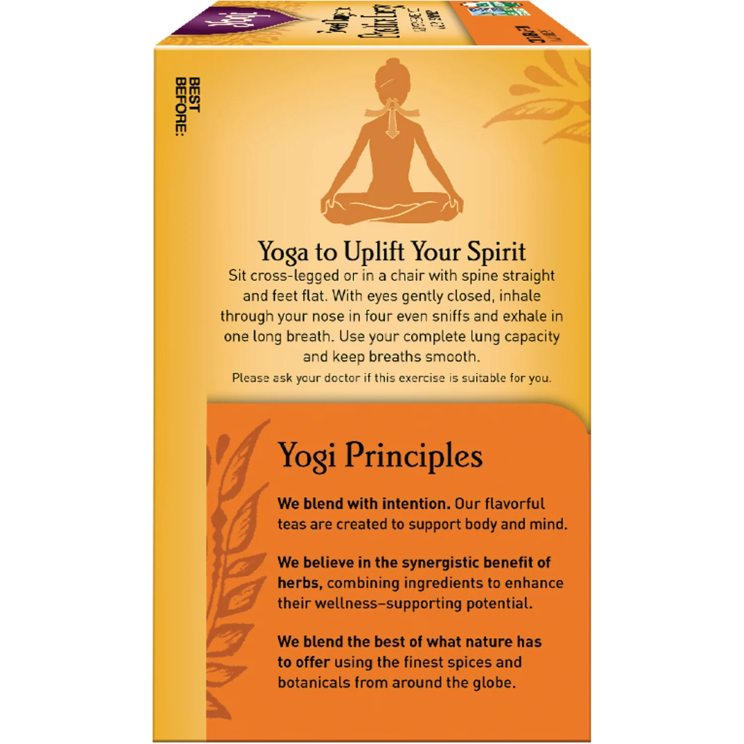 Sweet Tangerine Positive Energy Tea - Image 4