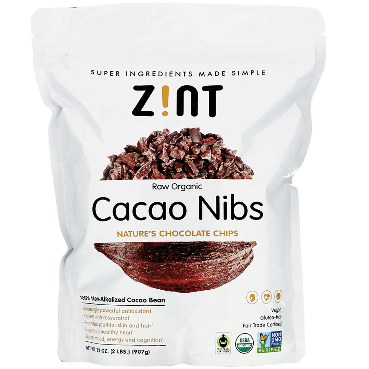 Raw Organic Cacao Nibs - Image 2